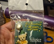 2003 St Giles Hospice Teddy Brooch