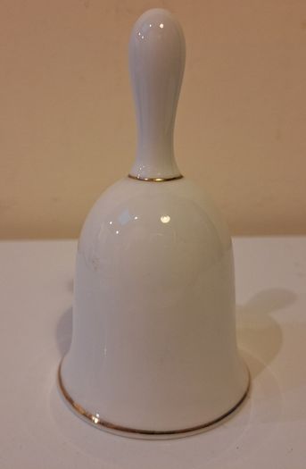 SALE!  China Bell with Encrusted Flowers, Made in Japan