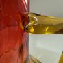 Victorian Amberina Art Glass Pitcher Jug.  Hand Blown c.1885 to 1900 Image 7