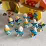 Smurf houses and figures Image 4