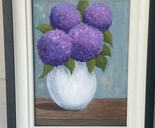 Further drop framed oil painting