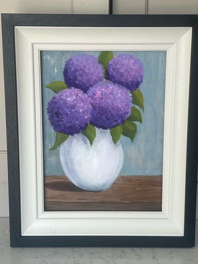 Price drop Framed oil painting
