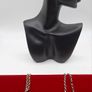 Vintage sterling silver swivel fob necklace Image 3