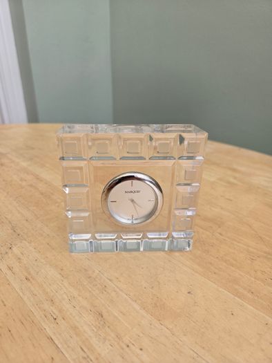 Marquis By Waterford Crystal Small Clock