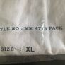 Men's white Tee Shirt Image 3