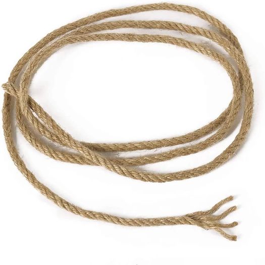 Brand New Jute Twine Garden Jute Yarn Rope Thick Cord Craft Cord For Packaging, Decoration, Garden Bundling IT5mm-50