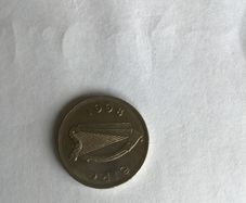 1998 Irish 5p coin