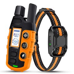 3300Ft Electric Dog Training Collar Remote Control Waterproof Pet Behavior For 5-120lbs Puppy With Shock Vibration