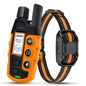 3300Ft Electric Dog Training Collar Remote Control Waterproof Pet Behavior For 5-120lbs Puppy With Shock Vibration