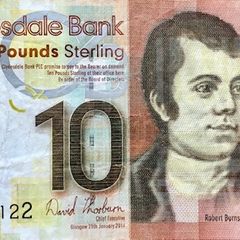 10 Pounds Clydesdale Bank