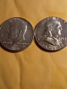 USA silver half dollars
