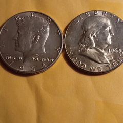 USA silver half dollars