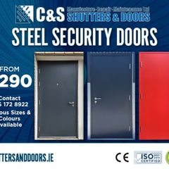 Steel doors