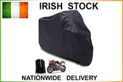 L, XL, XXL, XXXL Motorcycle Motorbike Scooter UV Dust Protector Rain Cover BLACK