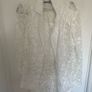 Bridal White Lace Suit Hen Outfit / wedding Image 2