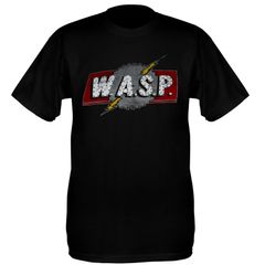 WASP Tee Shirts European Tour 1984