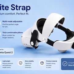 Meta Quest 2 Elite Head Strap - Brand New, Boxed