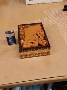 Box for playing cards