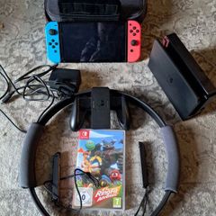 Nintendo Switch Oled Bundle + Ring Fit Adventure & Carry Case