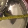 Dip n' chip, silver and pewter platter Image 3