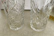 Vintage Star of David Hobstar Highball Glasses by Libbey, Set of 2