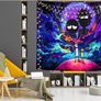 Rick And Morty Tapestry Wall Blanket For Living Room Bedroom Dorm Room Home Decor Image 4