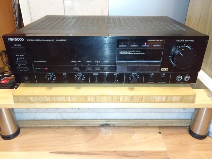 kenwood ka880sd stereo integrated amplifier with new modern real RMS stereo amplifier 2 x 100W