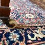 victorian small upholstered bench / sofa Image 6