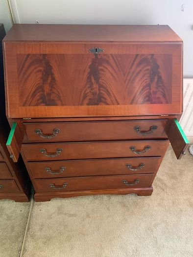 Study desk with drawers