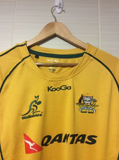 Australia Rugby Jersey. Official Kooga Mens Home Jersey. Authentic Original Kooga Product. Not Ireland. Not Leinster. Not Munster.