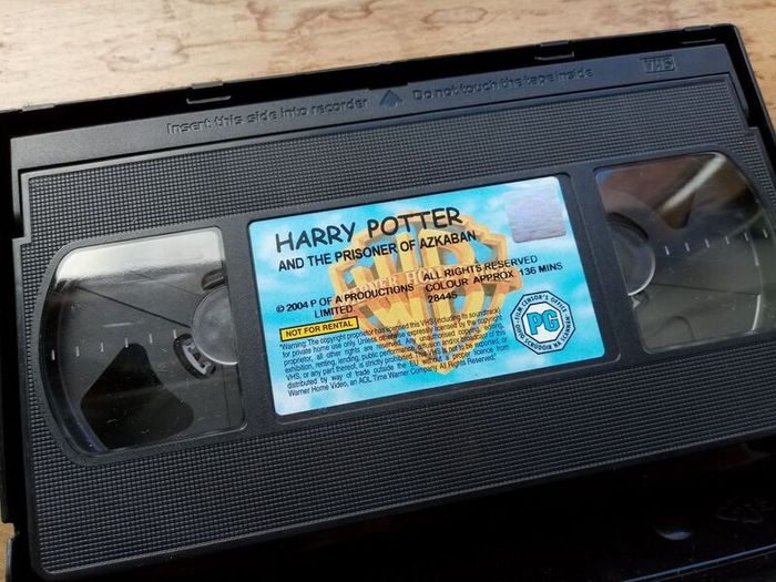 Harry Potter VHS Tape