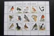 Ireland 1999.Sheet of 15 Definitive Irish Bird Stamps.15 Values,all 30p.Mint Never Hinged.