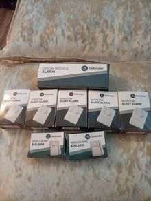 Security alarms x 8