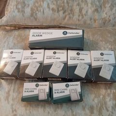 Security alarms x 8