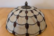 Tiffany-style ceiling lampshade