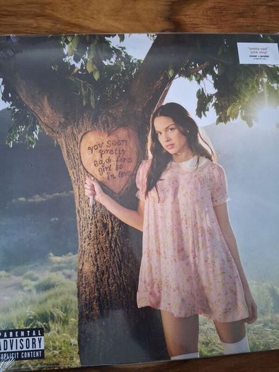Olivia rodrigo Sealed Pink vinyl with poster