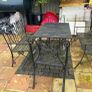 Garden Steel Table & Chairs Image 5