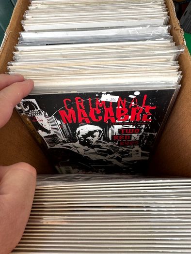 Indie Long Comic Box w 325 Comics for Sale