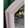 White Marble Overmantel Mirror  KAS374 Image 3