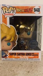 Funko Pop! Super Saiyan Goku with KameHameHa metallic 948