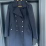 French Connection Navy Military Coat ....L.... Image 2