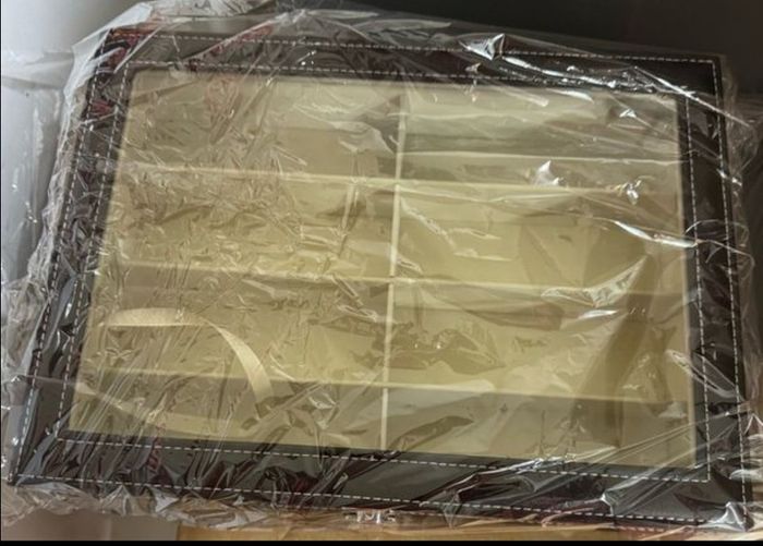 Brand New Tebery Glasses Box for 8 Glasses, with Glass Display Window
