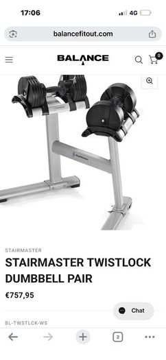 Stairmaster Dumbbells