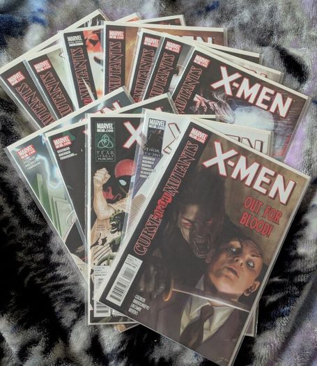 X-Men #1-11 (2010) - Curse of the Mutants + To Serve & Protect + Blade One Shot