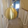 Gold floor lamp Image 3