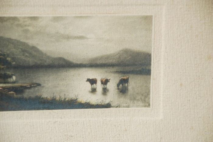 Small Antique Print by Elmer Keene lot of 2