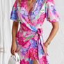 dress with colorful flowers 6-12 Image 7