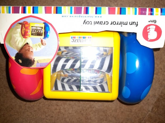 Children's Brand New Fun Mirror Crawl Toy from Lamaze