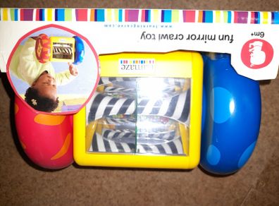 Children's Brand New Fun Mirror Crawl Toy from Lamaze
