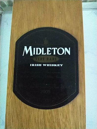 Middleton Whiskey box.